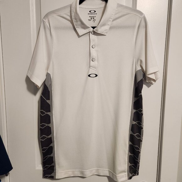 Men's Oakley Hydrolix Lightweight Polo Shirt - Size M - Picture 6 of 6